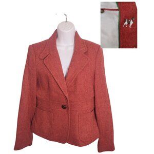 EUC L.L. Bean Wool Blazer